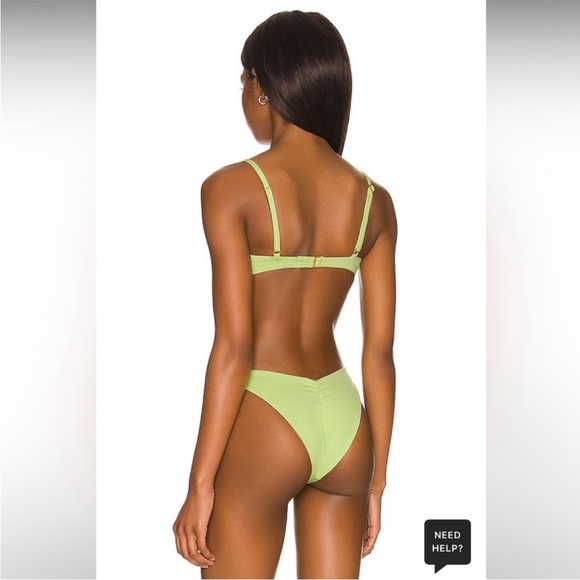 L*SPACE | NWT Nico Bikini Top in Martini Medium - Picture 4 of 11